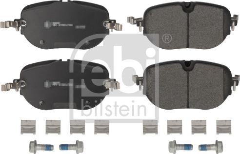 Febi Bilstein 188188 - Тормозные колодки, дисковые, комплект autodnr.net