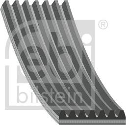 FEBI Bilstein 188439 - Поликлиновой ремінь autocars.com.ua