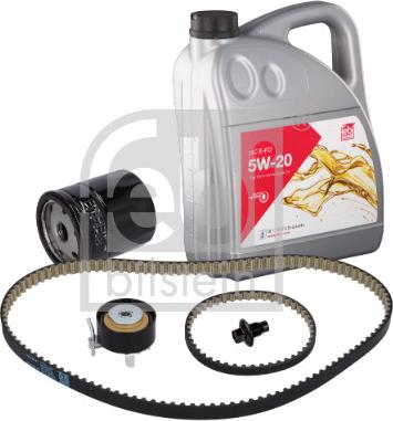 FEBI Bilstein 194070 - Комплект ременя ГРМ autocars.com.ua