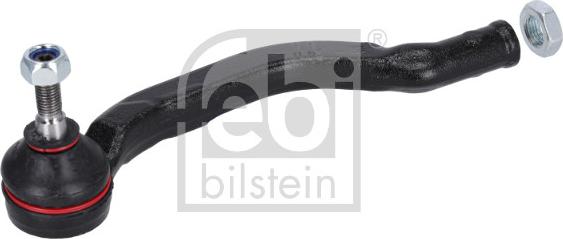 FEBI Bilstein 195001 - Наконечник рульової тяги, кульовий шарнір autocars.com.ua