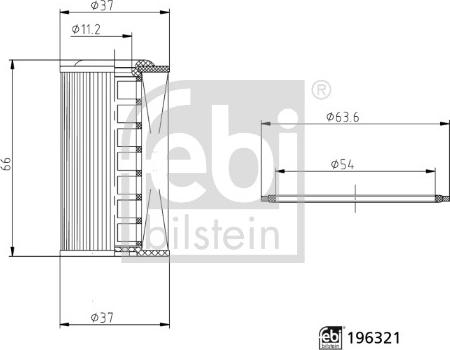 Febi Bilstein 196321 - Гідрофільтри, автоматична коробка передач autocars.com.ua