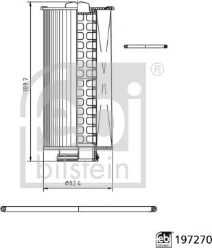 FEBI Bilstein 197270 - Гідрофільтри, автоматична коробка передач autocars.com.ua