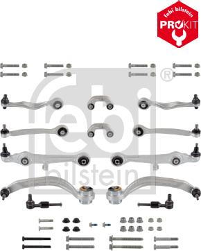 Febi Bilstein 21502 - Комплект рычаговст.стабил.рул. након.  крепеж Audi A4  Passat 4 autodnr.net