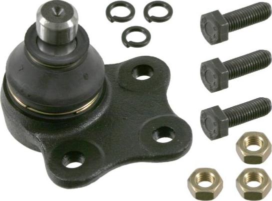 FEBI Bilstein 21781 - Несучий / направляючий шарнір autocars.com.ua