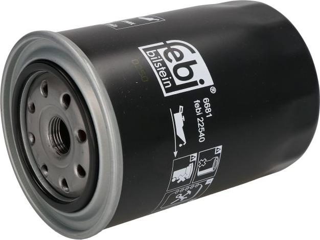 FEBI Bilstein 22540 - Масляний фільтр autocars.com.ua