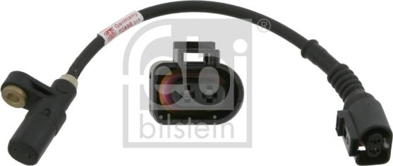 Febi Bilstein 23498 - Датчик ABS, частота вращения колеса avtokuzovplus.com.ua