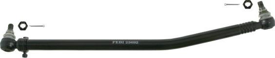 FEBI Bilstein 23692 - Поздовжня рульова тяга autocars.com.ua