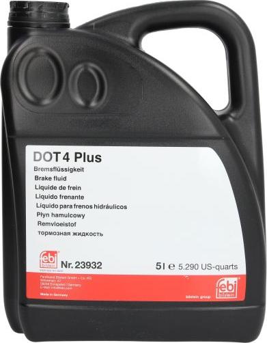 FEBI Bilstein 23932 - Гальмівна рідина autocars.com.ua