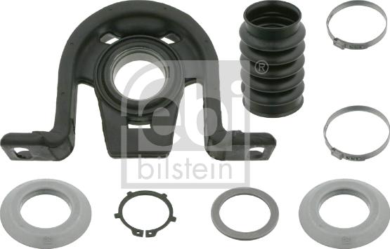 Febi Bilstein 24493 - Ремонтный комплект, промежуточный подшипник карданного вала avtokuzovplus.com.ua