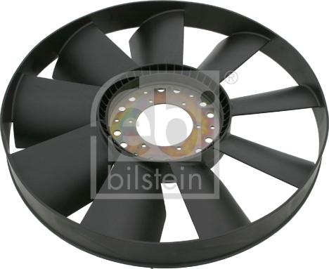 Febi Bilstein 26206 - Крильчатка вентилятора, охолодження двигуна autocars.com.ua