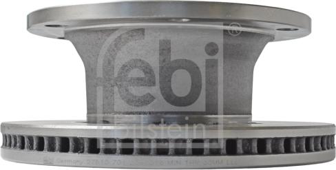 Febi Bilstein 27510 - Гальмівний диск autocars.com.ua