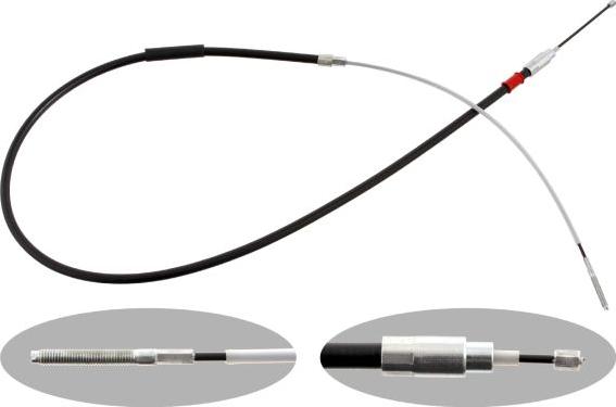 FEBI Bilstein 28736 - Трос, гальмівна система autocars.com.ua