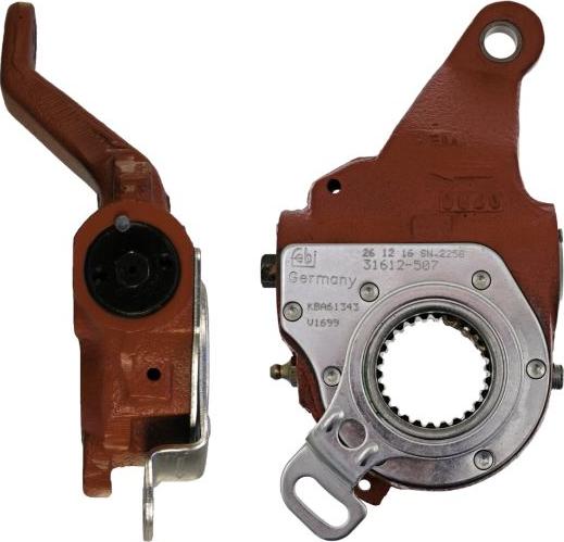 FEBI Bilstein 31612 - Система тяг і важелів, гальмівна система autocars.com.ua