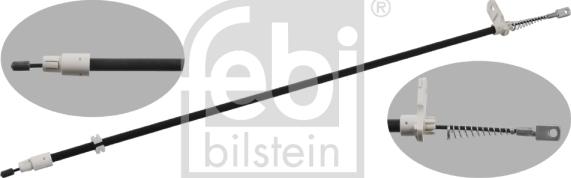 Febi Bilstein 34907 - Тросик, cтояночный тормоз autodnr.net