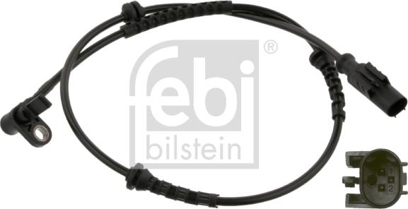 Febi Bilstein 37159 - Датчик ABS, частота вращения колеса autodnr.net