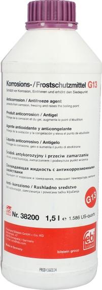 FEBI Bilstein 38200 - Антифриз autocars.com.ua