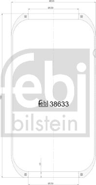 Febi Bilstein 38633 - Кожух пневматической рессоры autodnr.net