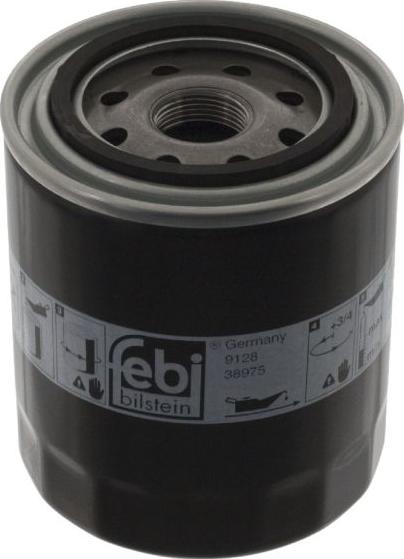 FEBI Bilstein 38975 - Масляний фільтр, ступінчаста коробка передач autocars.com.ua