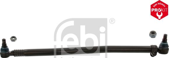 FEBI Bilstein 39657 - Поздовжня рульова тяга autocars.com.ua