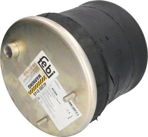 FEBI Bilstein 40289 - Кожух пневматичної ресори autocars.com.ua