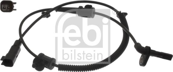 Febi Bilstein 40475 - Датчик ABS, частота обертання колеса autocars.com.ua