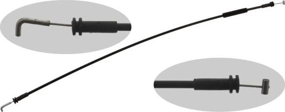 FEBI Bilstein 40897 - Трос, замок дверей autocars.com.ua