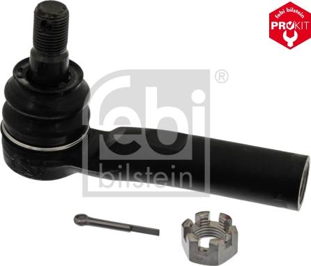 Febi Bilstein 43206 - Наконечник рульової тяги, кульовий шарнір autocars.com.ua