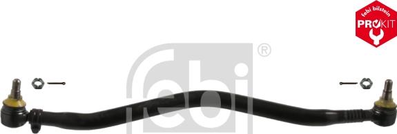 FEBI Bilstein 43632 - Поперечна рульова тяга autocars.com.ua