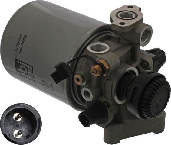 FEBI Bilstein 44401 - Осушувач повітря, пневматична система autocars.com.ua