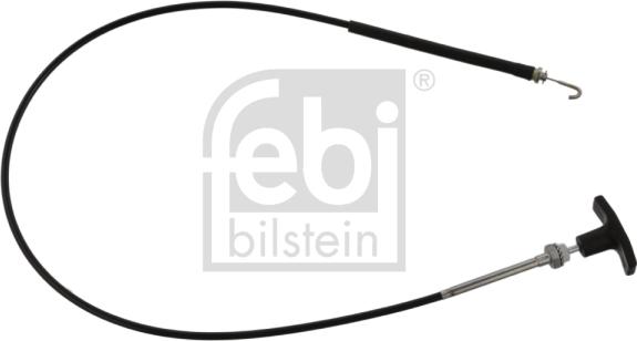 Febi Bilstein 44494 - тросовий привід, відкидання кришки - ящик для зберігання autocars.com.ua
