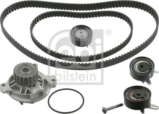 Febi Bilstein 45127 - Водяний насос + комплект зубчатого ременя autocars.com.ua