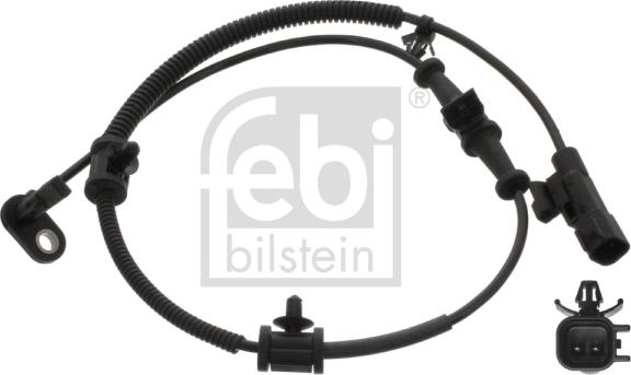 Febi Bilstein 45568 - Датчик ABS, частота вращения колеса autodnr.net