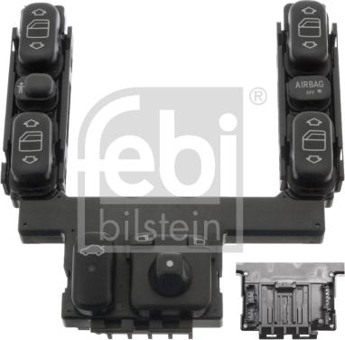 Febi Bilstein 46501 - Выключатель, фиксатор двери avtokuzovplus.com.ua