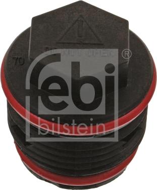 Febi Bilstein 47133 - Болт повітряного клапана / вентиль, радіатор autocars.com.ua