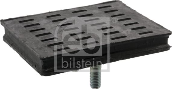 Febi Bilstein 47625 - Пластина зносу, листова ресора autocars.com.ua