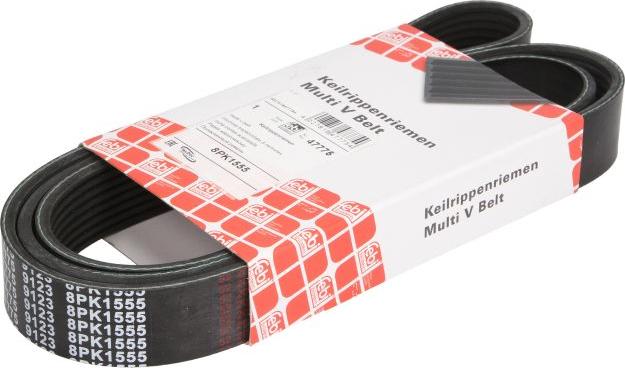 FEBI Bilstein 47775 - Поликлиновой ремінь autocars.com.ua