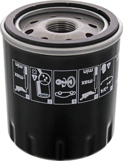 FEBI Bilstein 48505 - Масляний фільтр autocars.com.ua