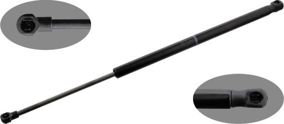 FEBI Bilstein 48566 - Газова пружина, фронтальна кришка autocars.com.ua