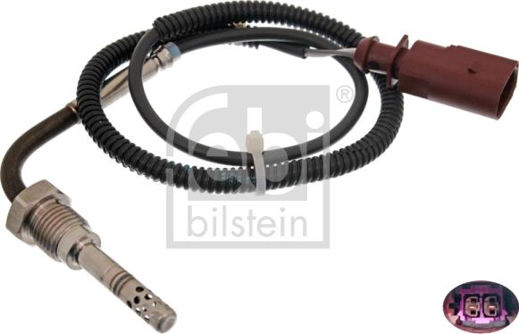 Febi Bilstein 49284 - Датчик, температура вихлопних газів autocars.com.ua