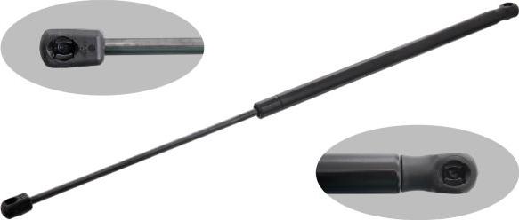 FEBI Bilstein 49814 - Газова пружина, фронтальна кришка autocars.com.ua