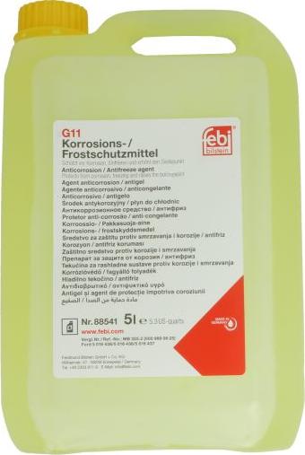 FEBI Bilstein 88541 - Термостат, охолоджуюча рідина autocars.com.ua