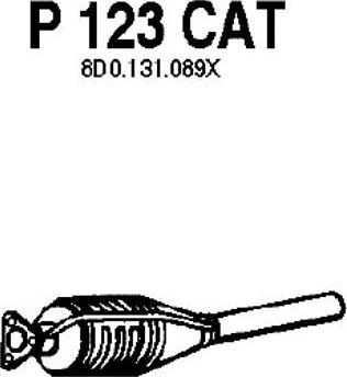 Fenno P123CAT - Катализатор avtokuzovplus.com.ua