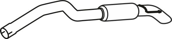 Fenno P17097 - Глушник вихлопних газів кінцевий autocars.com.ua