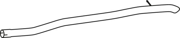 Fenno P23116 - Труба вихлопного газу autocars.com.ua