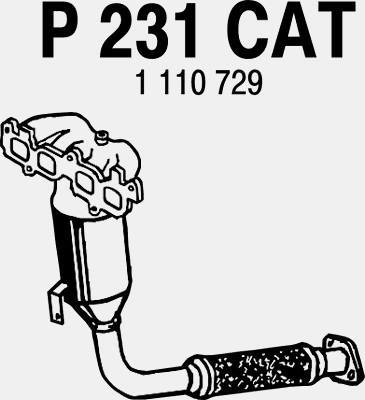 Fenno P231CAT - Катализатор avtokuzovplus.com.ua