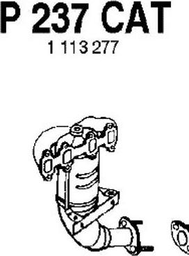 Fenno P237CAT - Каталізатор autocars.com.ua