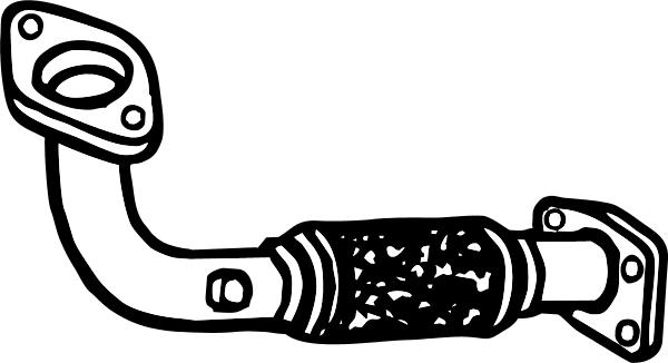 Fenno P2741 - Труба вихлопного газу autocars.com.ua