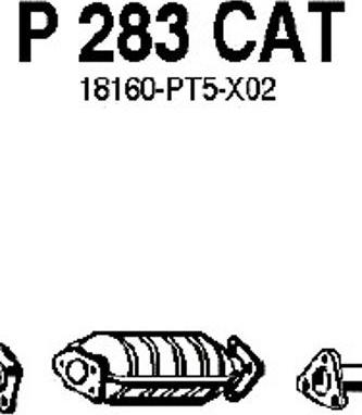 Fenno P283CAT - Каталізатор autocars.com.ua