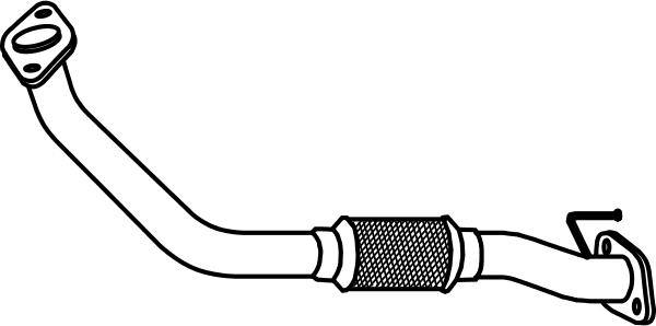 Fenno P3825 - Труба вихлопного газу autocars.com.ua