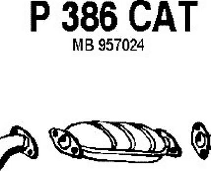 Fenno P386CAT - Каталізатор autocars.com.ua